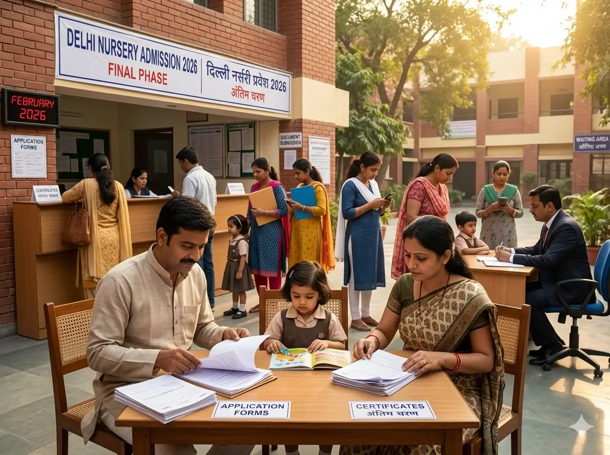 Delhi EWS DG CWSN Admission 2026 — Children entering school under RTE 25% quota
