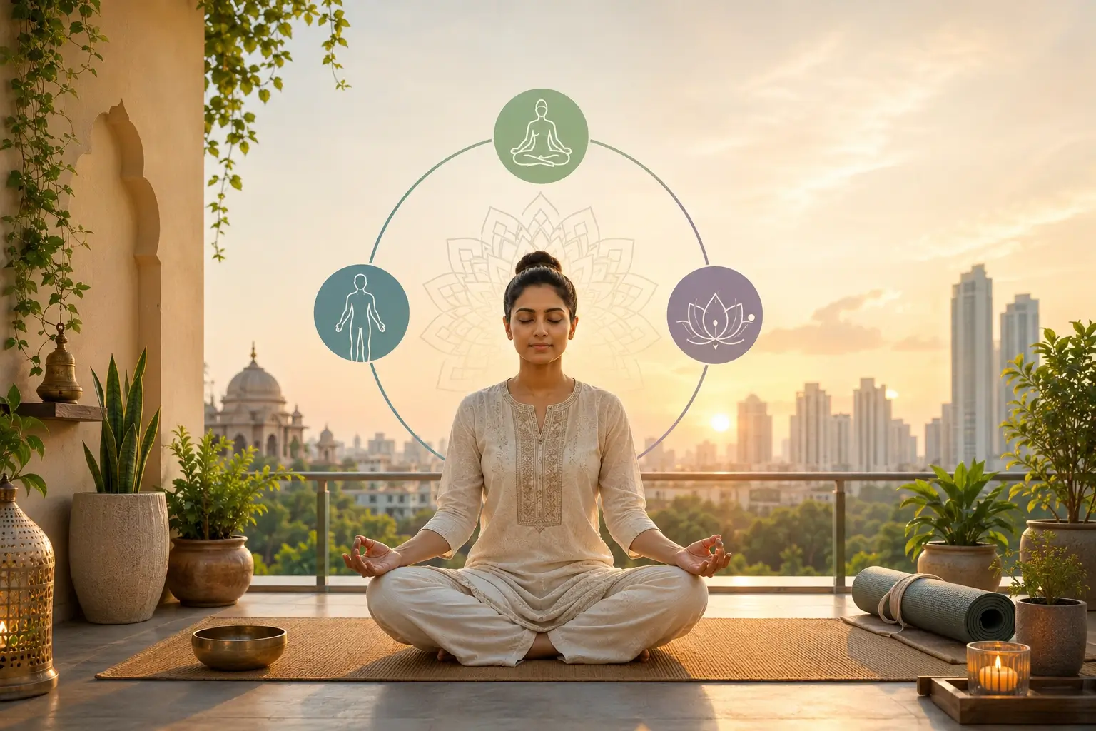 Holistic meditation and mindfulness practice