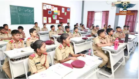 NCC training and physical education - Defence preparation