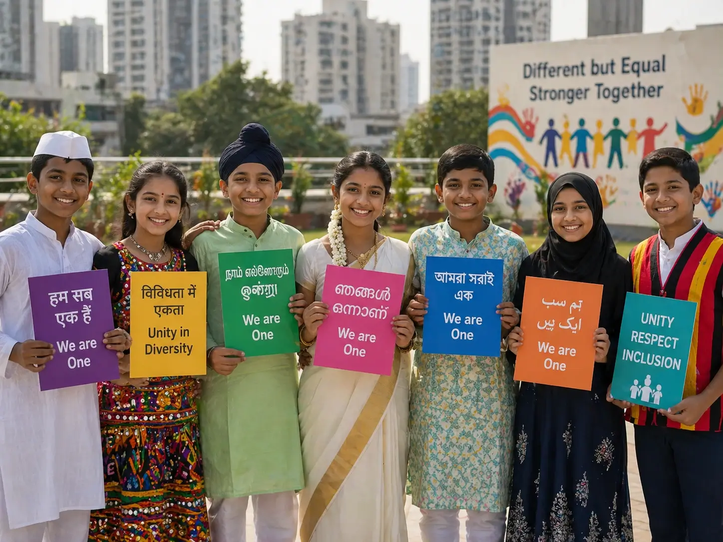 Diverse children showcasing regional inclusion